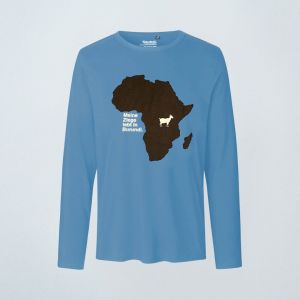 Langarmshirt Ziege  (Unisex)