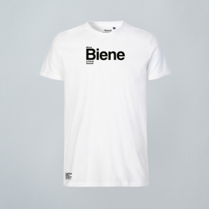 Biene T-Shirt weiß mit Schriftzug