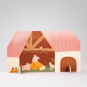 Caritas Shop Schenken mit Sinn: Krippe mit Sinn Krippenfigur Stall