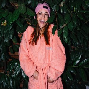 Bademantel Nina Hartmann - Kabarett Frottee