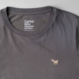 Stickshirt Ziege