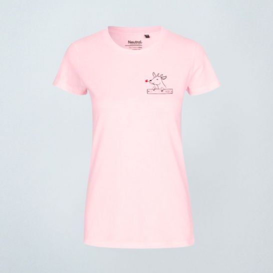 T-Shirt Ziege Damen