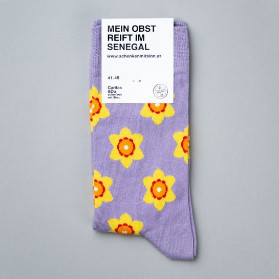 Blumensocken (2er Pack)