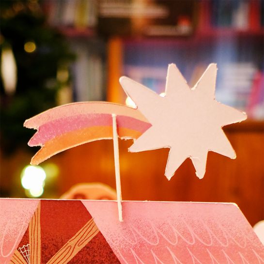 Wärmepaket & Krippenfigur "Weihnachtsstern"